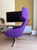Artifort Kalm Swivel Armchair by Patrick Norguet