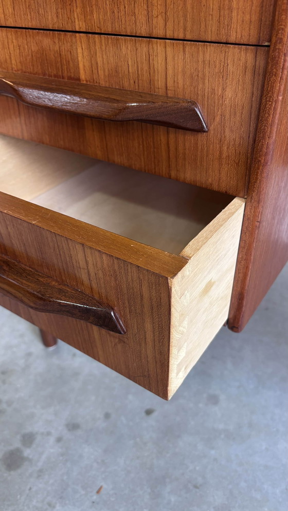 Image 1 of Vintage Desk 2-Sided In Teak