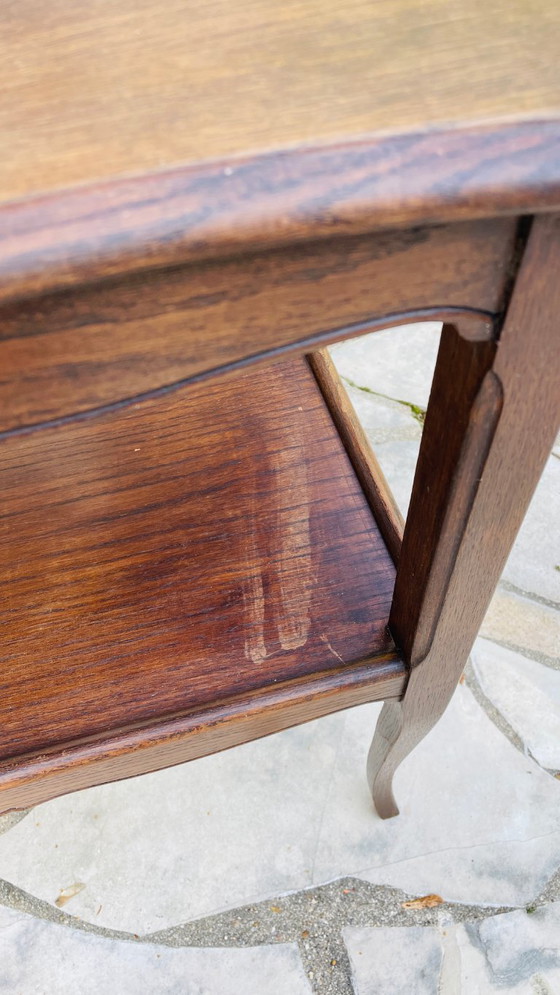 Image 1 of Serveerwagen met gebogen poten, vintage stijl