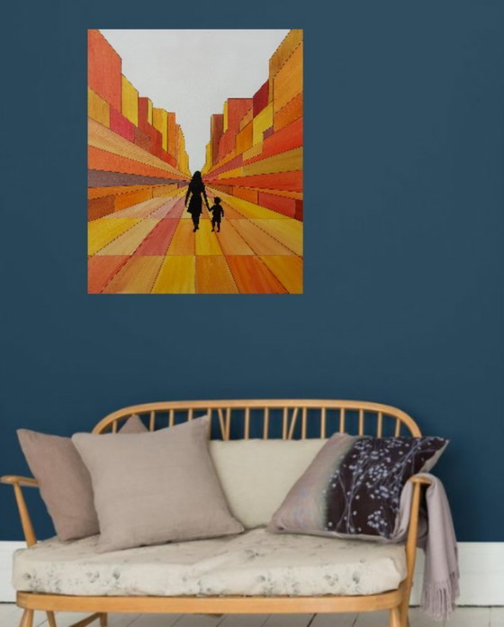 Image 1 of Passage to Elsewhere – Original painting by the artist 2Luss'Art, 12F format