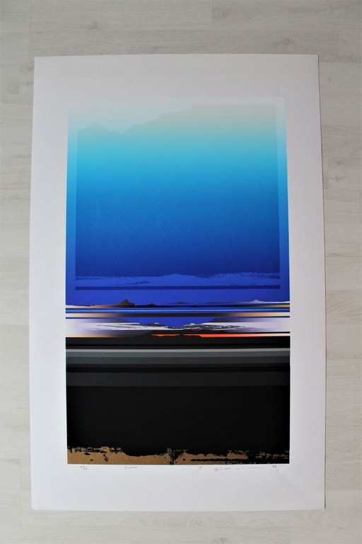 Tetsuro Sawada "Flash" Edition of 100 - signed - numbered (88 x 56 cm)