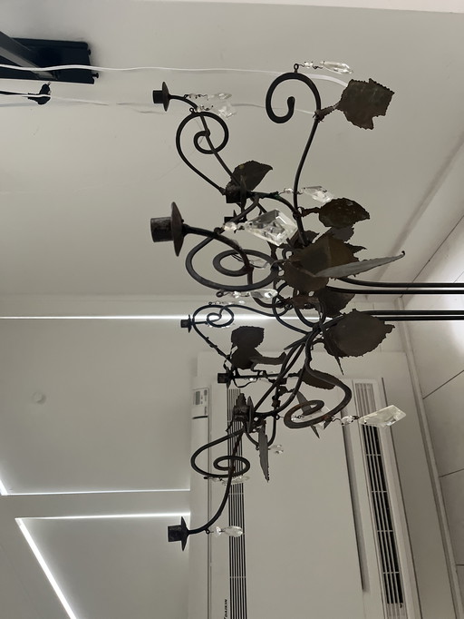 Maroeska Metz 8-arm candelabra