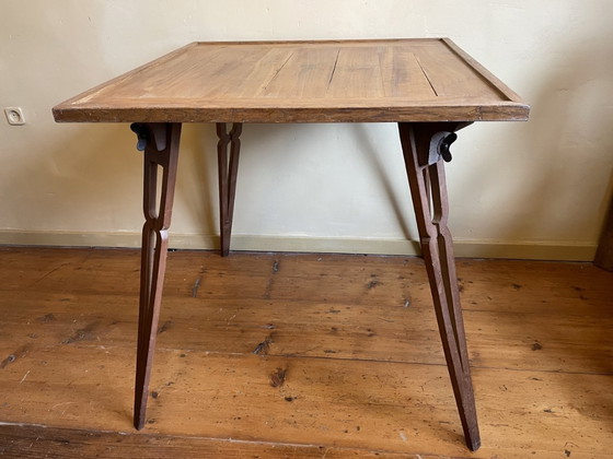 Image 1 of Table pliante vintage