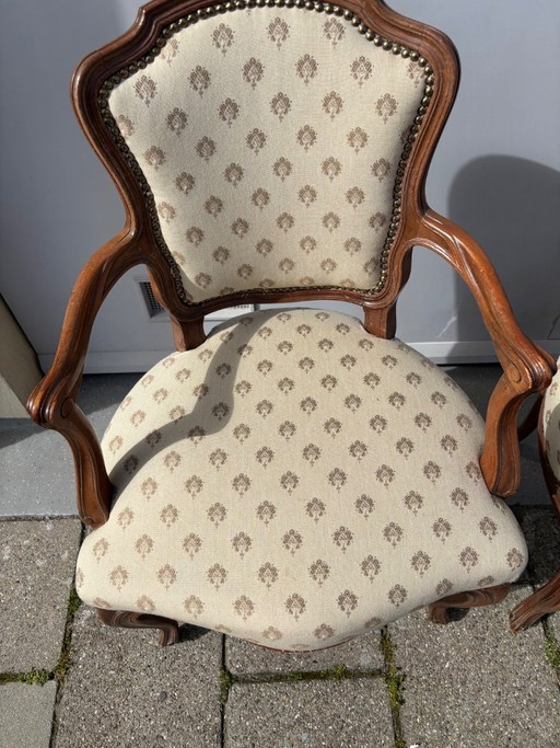 Sillas de comedor antiguas de estilo barroco