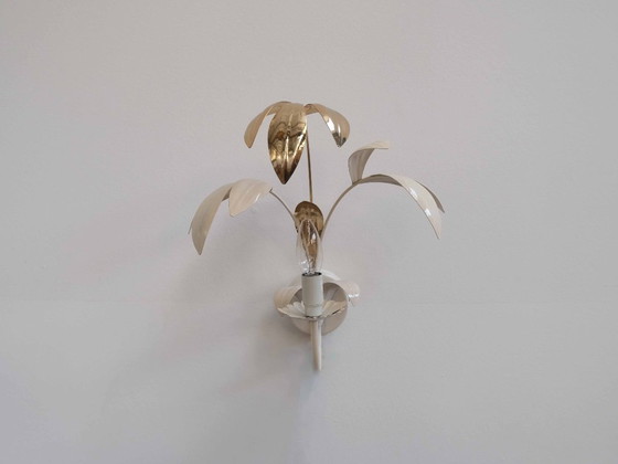 Image 1 of Lot de 2 appliques murales « FLORA », style Hans Kögl, milieu du siècle