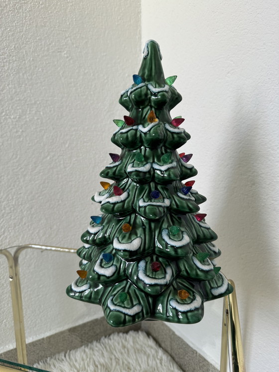 Image 1 of Weihnachtsbaum Keramik 70er Jahre