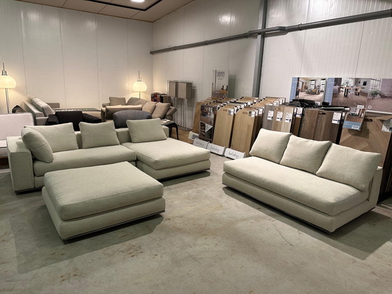 Image 1 of Newly Reupholstered Minotti Hamilton Corner Sofa