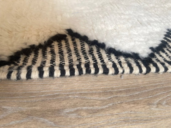 Image 1 of Alfombra marroquí de lana natural, 250 cm x 150 cm