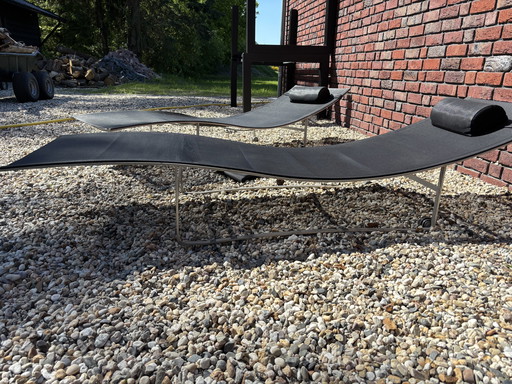 2x Royal Botania Ligbed in Goede Staat