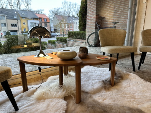BOOMERANG COFFEE TABLE SET (2) SCANDINAVIAN '70s