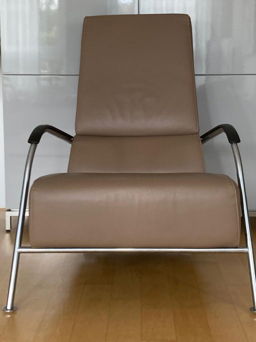Harvink Design Fauteuil Mirakel Lichtbruin Leder