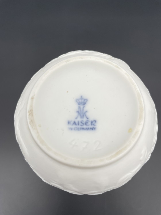 Elegante Vaso Vintage di Kaiser Porzellan, Modello 472, Prodotto in Germania Ovest. – Vasi, Porcelain (photo 8 of 8)