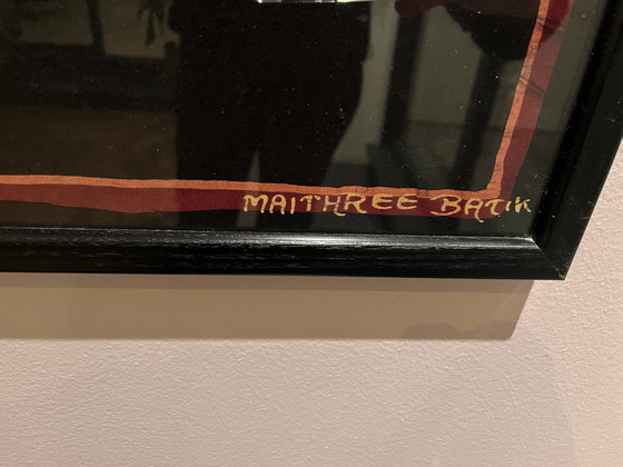 Image 1 of Maitrois Gurusinghe - Peinture encadrée sur toile