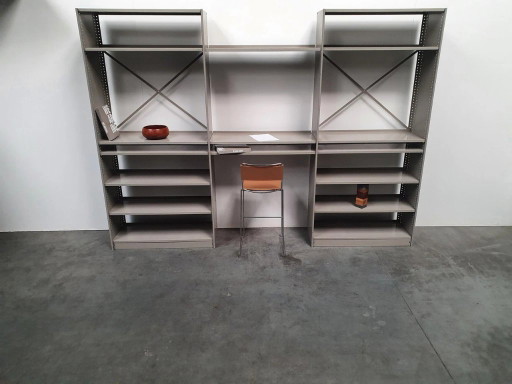 Scrivania Ahrend Stalux Friso Kramer anni '50 pensile vintage componibile