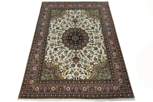 Tabriz 50 Raj Mit Seide - 218 x 153 cm - Perserteppich