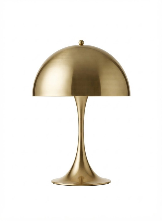Nieuw In Doos: Louis Poulsen Panthella 320 Tafellamp - Messing/Goud – Louis Paulsen, Tafellampen, rvs (photo 3 of 5)