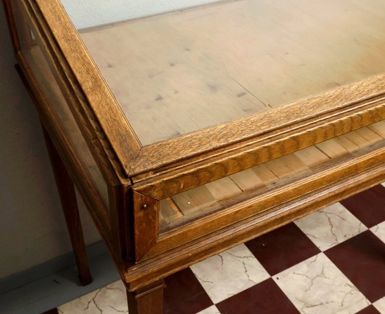 Image 1 of 1x bella vetrina vintage in legno