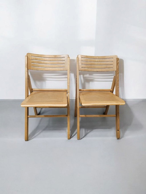 Set of 2 vintage IKEA folding chair folding chairs folding 1980s 1990s