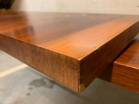 Image 1 of Dining Table "pali" With Extension By Louis Van Teeffelen For Wébé 1960.