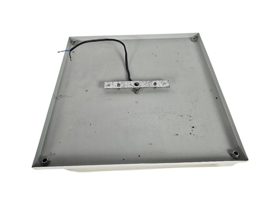 Image 1 of Solid - Plexiglass - Metal - Hollywood Regency Style - 70's