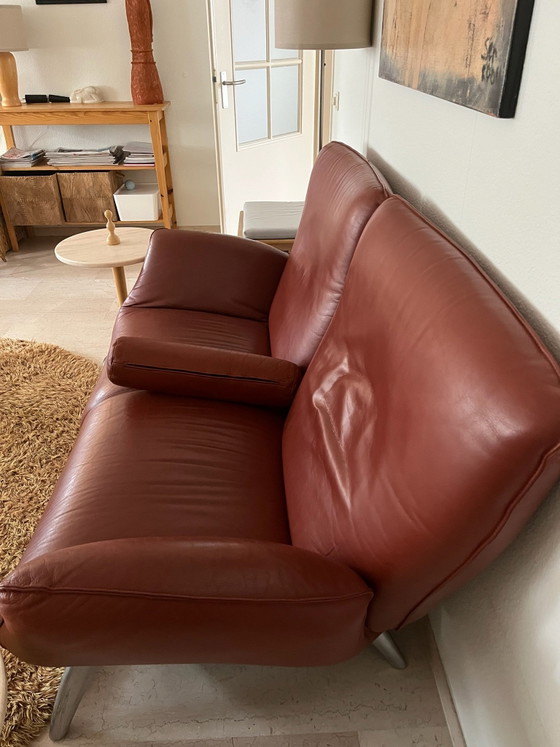Leolux Panta Rhei Sofa – Leather, Aluminium (photo 5 of 5)
