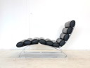 Cor Sinus Sillón Relax de Cuero con Otomana Diseño