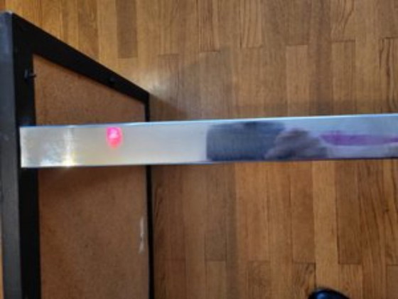 Image 1 of Juliette Belarti coffee table in Volcan lava and Belgium ceramics 1960