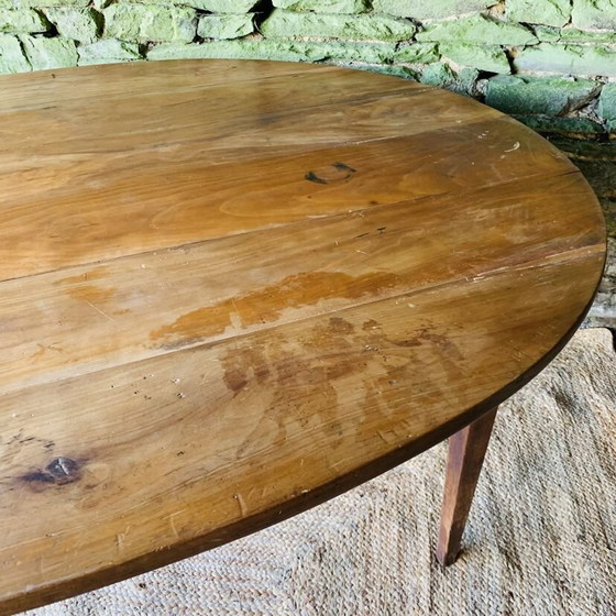 Image 1 of Table de Ferme Ovale 149cm
