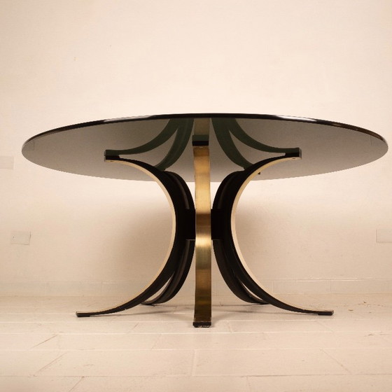 T69 XL Dining Table by Osvaldo Borsani and Eugenio Gerli for Tecno 1950 – Crystal (photo 6 of 18)