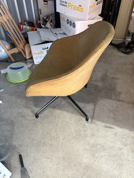 HAY About a Chair Armchair – Leather, Metal (photo 3 of 8)