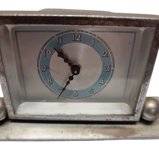 Art Deco opwindbaar klokje, jaren 30/40