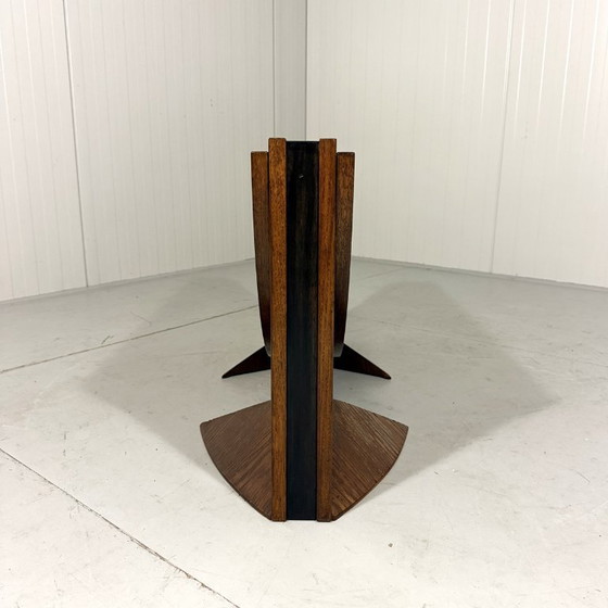 Image 1 of Art Deco architectural folding coffee table