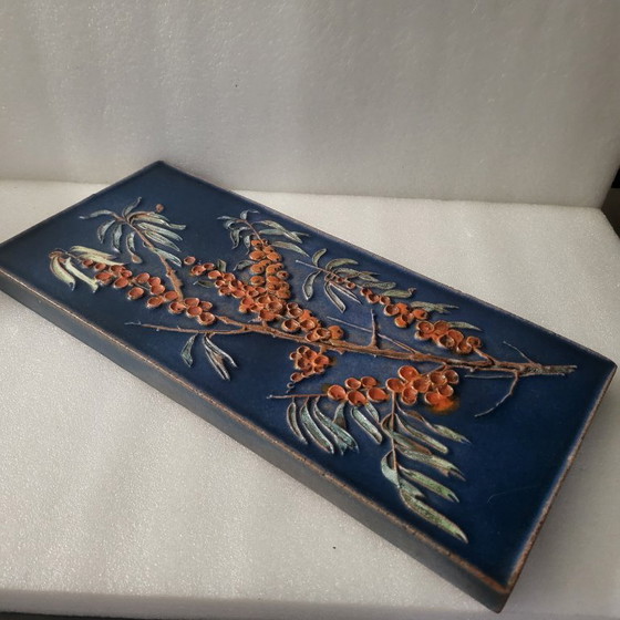 Image 1 of Majolika wandframe Karlsruhe 1960