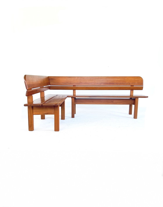 Image 1 of Banc de salle à manger vintage danois, Søren Nissen, 1970