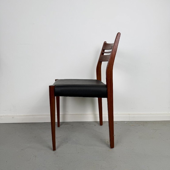 Image 1 of 2x wunderschöne Teak Esszimmerstühle, 1960er