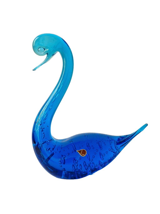 Gränna Glasbruk - Blue Swan