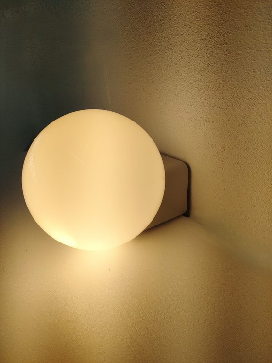 Image 1 of Extremely rare French Europhane wall lamp type Perla