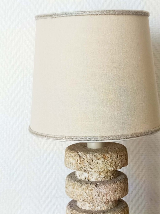 Tormos Style Brutalist Stone Lamp, Circa 1970 – Table lamps (photo 8 of 12)
