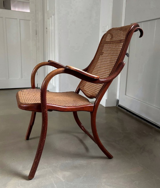 Image 1 of Rare so called 'Barbier' chair, model nr. 2, Michael Thonet for Thonet, Austria, 1885