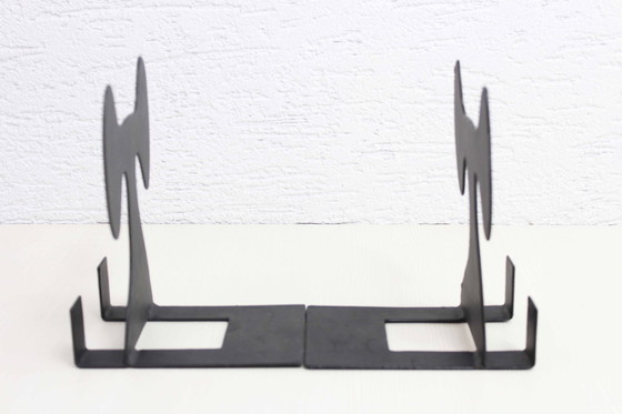 Image 1 of Vintage metalen boekenkast