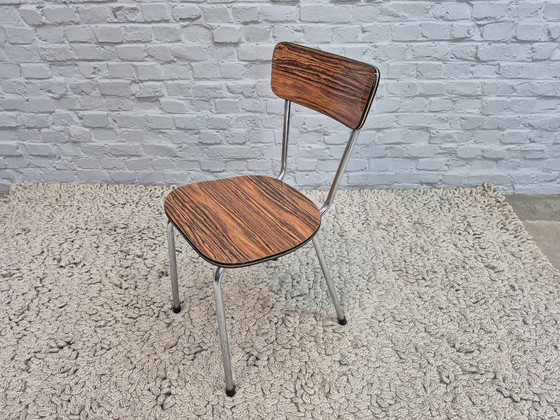 Set di 4 Sedie da Cucina Vintage di Brabantia, Paesi Bassi, anni '60-'70. – Sedie da pranzo, Chrome (photo 4 of 6)