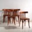 Sedie antiche in legno curvato stile Thonet – Europa Centrale, c. 1930 - Set di 4 pezzi #7 – Sedie da pranzo (photo 10 of 40)