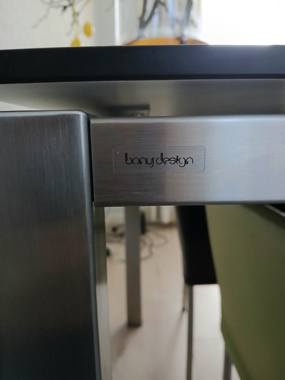 Image 1 of Bonydesign dining table with 6 chairs