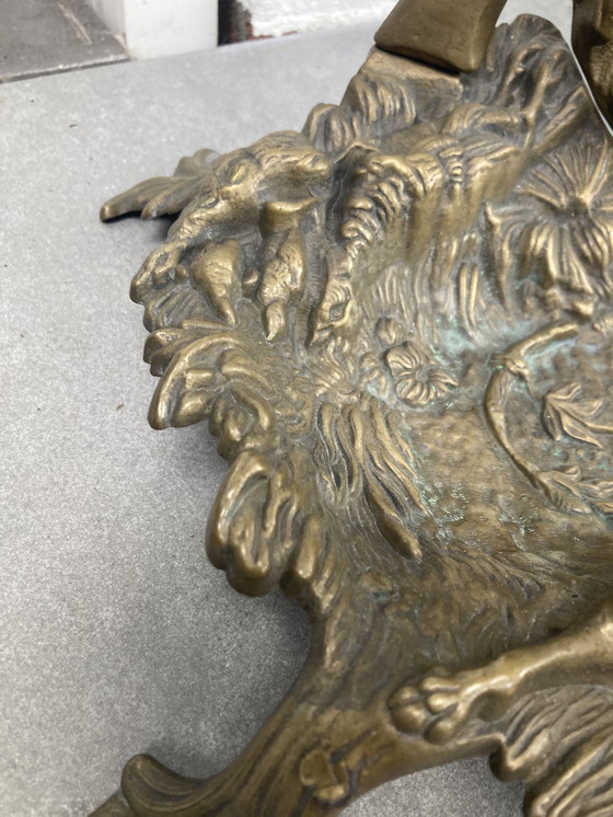 Image 1 of Franse paraplu standaard jacht thema