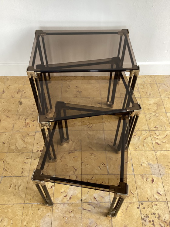 Image 1 of Vintage Italiaanse bijzettafels