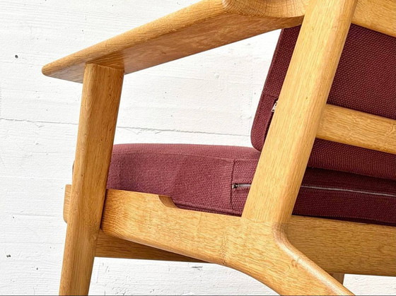 Image 1 of Fauteuil GE 290 Easy Chair de Hans J. Wegner pour Getama, années 1950