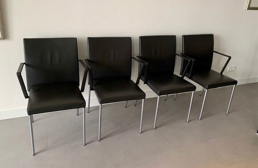 4x Walter Knoll Jason Lite chairs