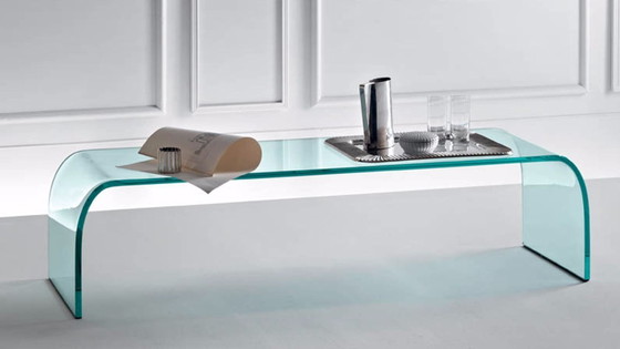 Image 1 of Two FIAM Ponte "waterfall" design tables