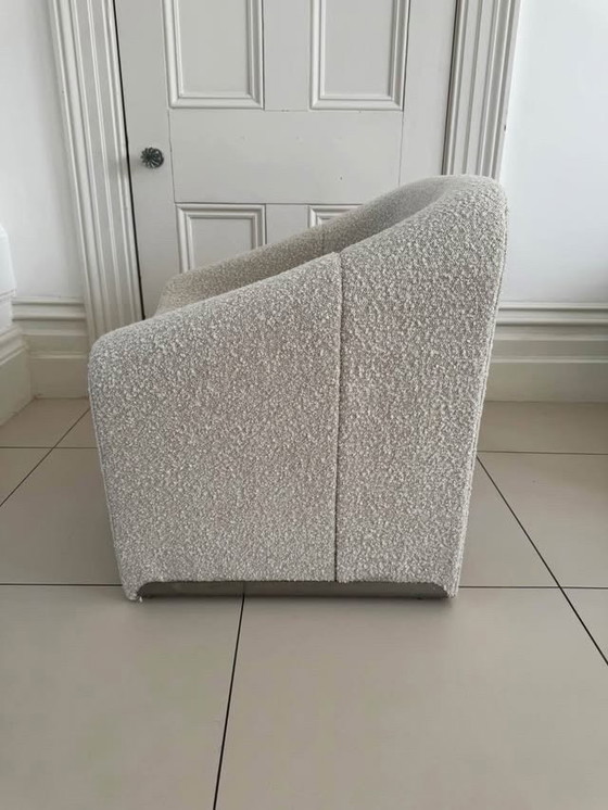 Image 1 of Space Age Lounge Chair in Classic Bouclé