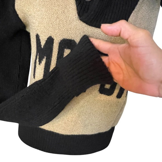 Maglione unisex da motociclista in stile anni '20 - Un pezzo chic Murderdrome Maglione in maglia di lana (photo 4 of 11)